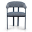 CDC12454-CI Blue Sand Dining Chair - Prussian Blue (Set of 2)