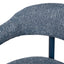 CDC12454-CI Blue Sand Dining Chair - Prussian Blue (Set of 2)
