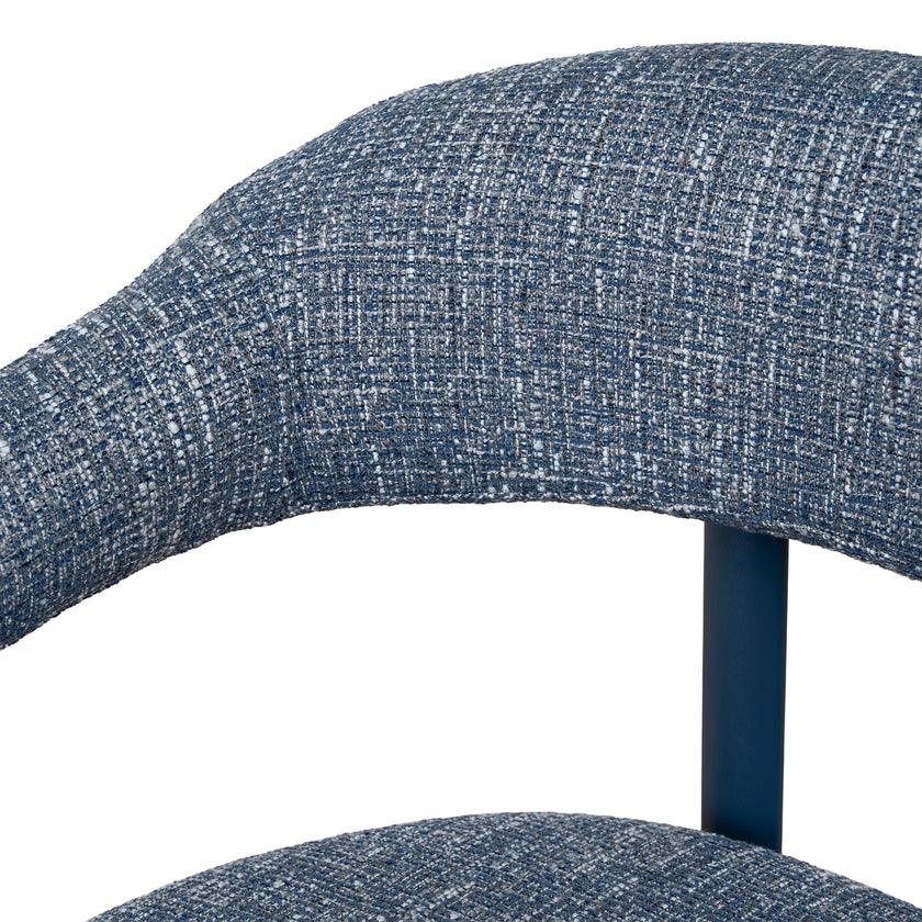 CDC12454-CI Blue Sand Dining Chair - Prussian Blue (Set of 2)