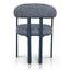 CDC12454-CI Blue Sand Dining Chair - Prussian Blue (Set of 2)