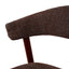 CDC12463-CI Red Dining Chair - Moss Brown (Set of 2)