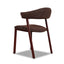 CDC12463-CI Red Dining Chair - Moss Brown (Set of 2)