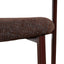CDC12463-CI Red Dining Chair - Moss Brown (Set of 2)