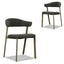 CDC12464-CI Green Dining Chair - Kaitoke Green (Set of 2)