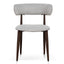 CDC12466-CI Walnut Dining Chair - Clay Beige (Set of 2)
