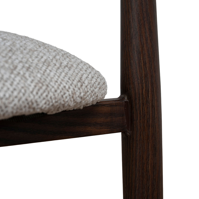 CDC12466-CI Walnut Dining Chair - Clay Beige (Set of 2)