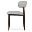 CDC12466-CI Walnut Dining Chair - Clay Beige (Set of 2)