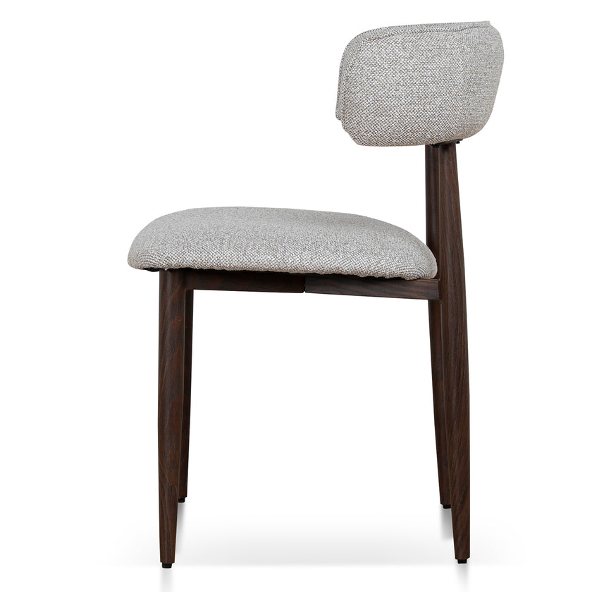 CDC12466-CI Walnut Dining Chair - Clay Beige (Set of 2)