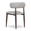 CDC12466-CI Walnut Dining Chair - Clay Beige (Set of 2)