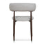 CDC12466-CI Walnut Dining Chair - Clay Beige (Set of 2)