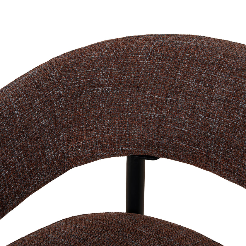 CDC12469-CI Black Dining Chair - Moss Brown (Set of 2)