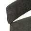 CDC12470-CI Black Dining Chair - Kaitoke Green (Set of 2)