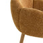 CDC12552-IG Natural Dining Chair - Honeycomb Ochre