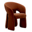 CDC12644-FH Fabric Dining Chair - Burnt Brown