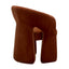 CDC12644-FH Fabric Dining Chair - Burnt Brown