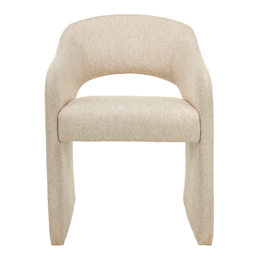 CDC12679-MR Fabric Dining Chair - Cobble Beige (Set of 2)
