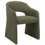 CDC12680-MR Fabric Dining Chair - Twill Green (Set of 2)