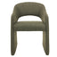 CDC12680-MR Fabric Dining Chair - Twill Green (Set of 2)