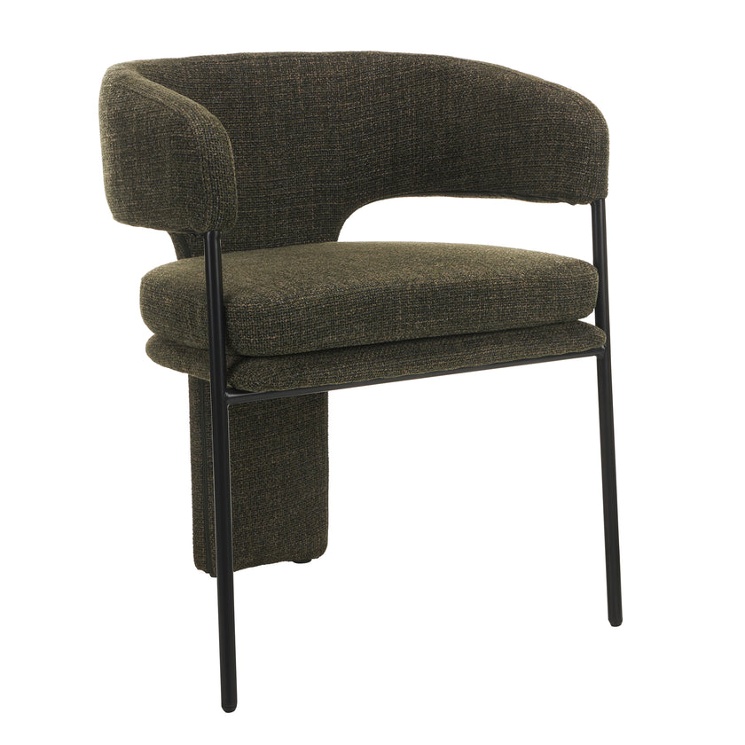 CDC12683-MR Fabric Dining Chair - Kaitoke Green (Set of 2)