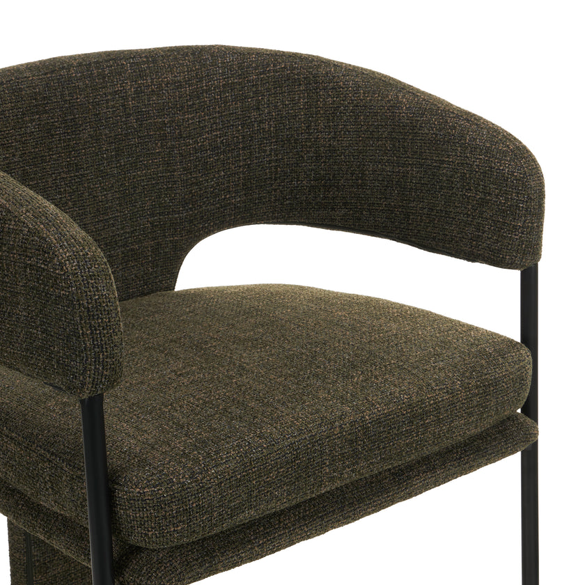CDC12683-MR Fabric Dining Chair - Kaitoke Green (Set of 2)