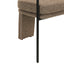 CDC12684-MR Fabric Dining Chair - Cobble Chocolate (Set of 2)