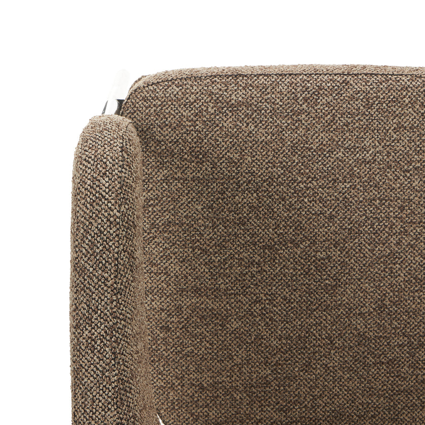 CDC12684-MR Fabric Dining Chair - Cobble Chocolate (Set of 2)