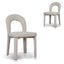 CDC12765-CI Dining Chair - Cobble Beige (Set of 2)