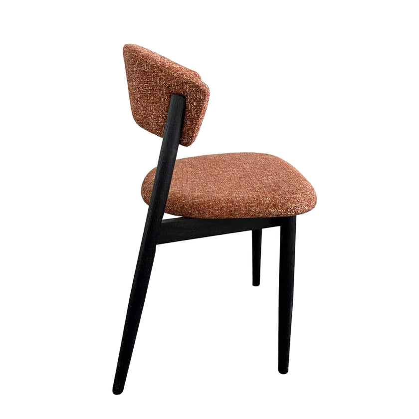 CDC12776-HN Black Dining Chair - California Copper (Set of 2)