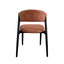 CDC12776-HN Black Dining Chair - California Copper (Set of 2)