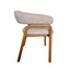 CDC12779-HN Natural Dining Armchair - Califonia Beige (Set of 2)