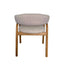 CDC12779-HN Natural Dining Armchair - Califonia Beige (Set of 2)