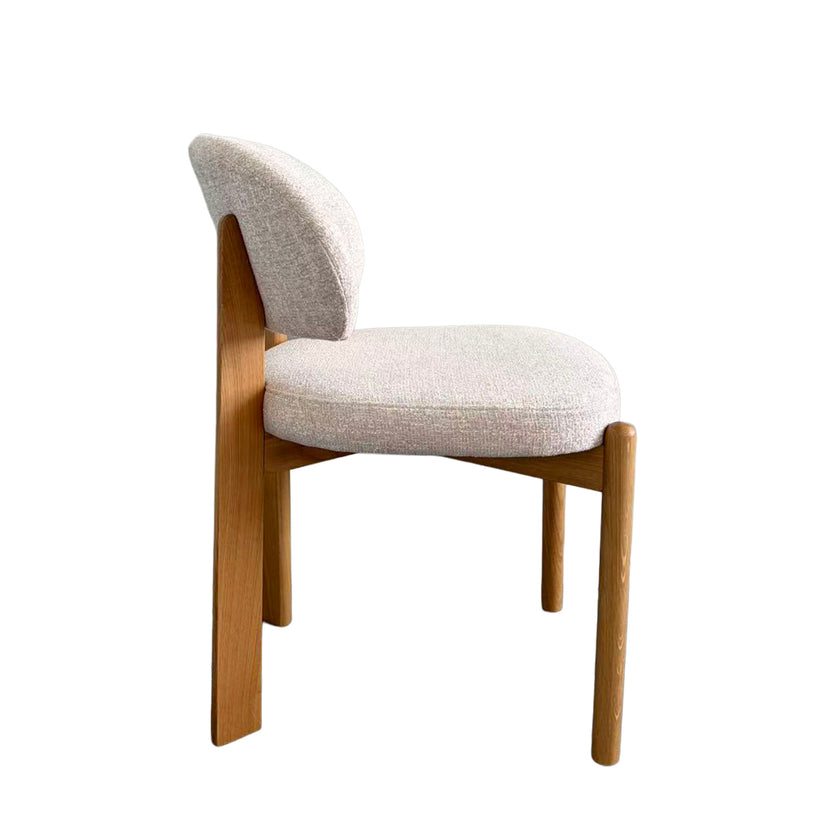 CDC12782-HN Natural Dining Chair - Califonia Beige (Set of 2)