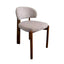 CDC12783-HN Distressed Walnut Dining Chair - California Taupe (Set of 2)