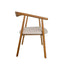 CDC12784-HN Natural Dining Armchair - Califonia Beige (Set of 2)