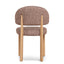 CDC12793-CI Natural Dining Chair - California Brown (Set of 2)