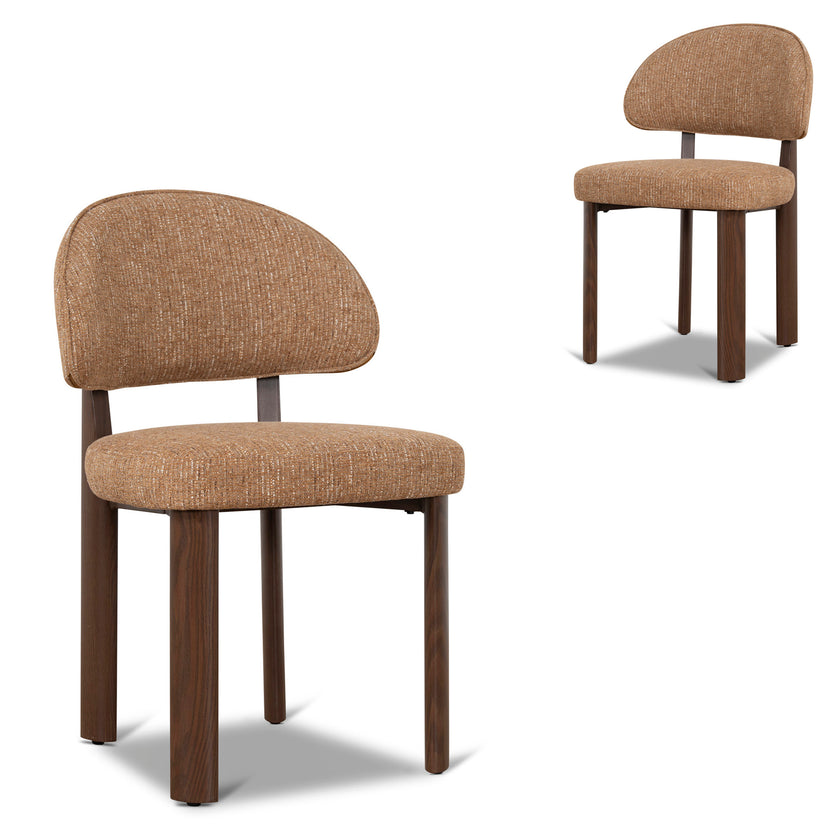 CDC12794-CI Walnut Dining Chair - California Camel (Set of 2)