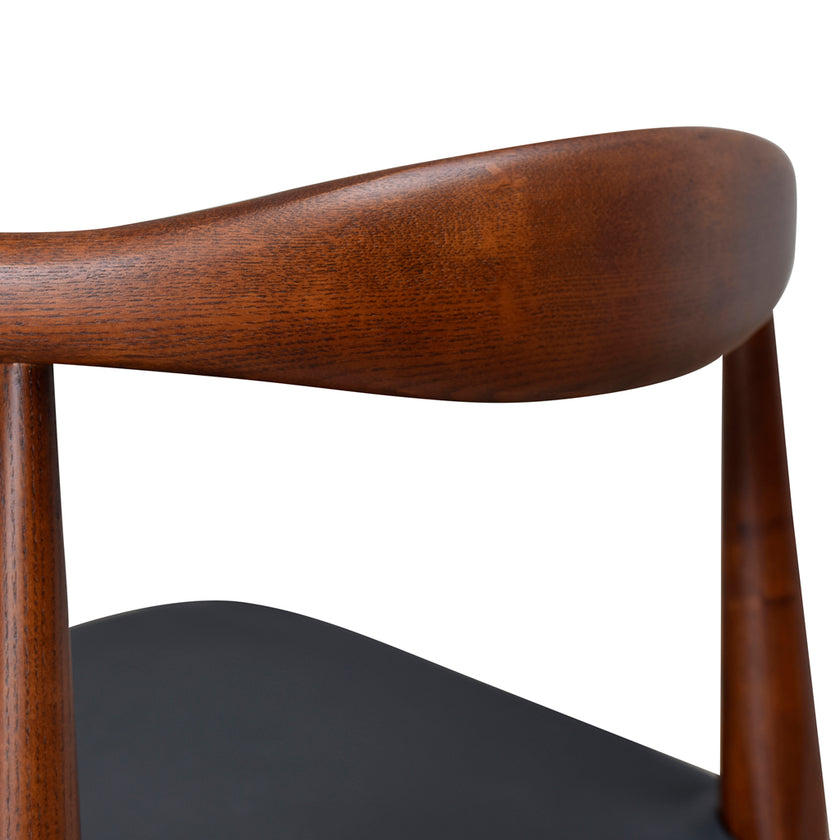 CDC181 Elbow Dining Chair - Dark Brown (Set of 2)