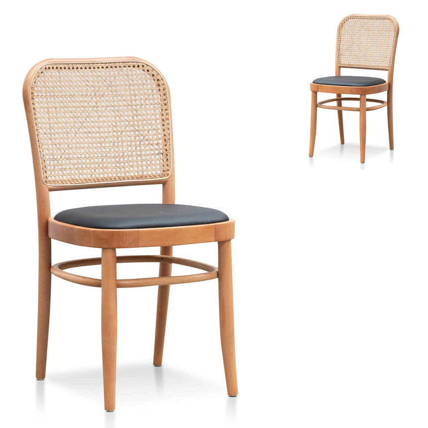 CDC6383-SD Dining Chair - Natural (Set of 2)