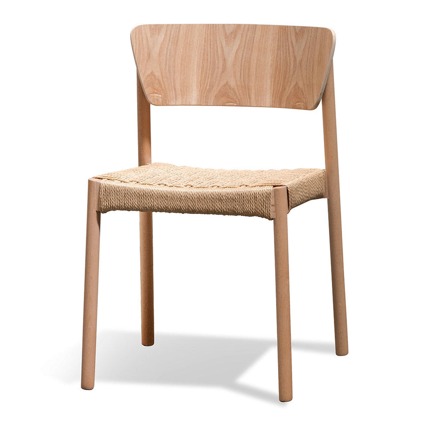 CDC6803-SD Rope Seat Dining Chair - Natural (Set of 2)