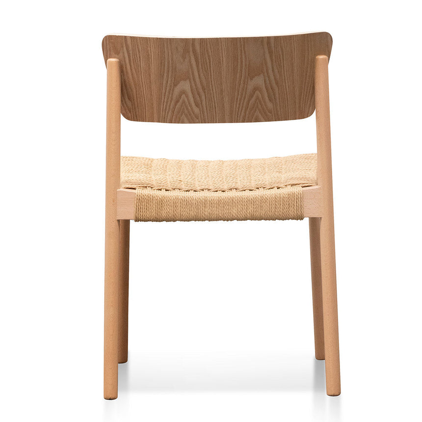 CDC6803-SD Rope Seat Dining Chair - Natural (Set of 2)