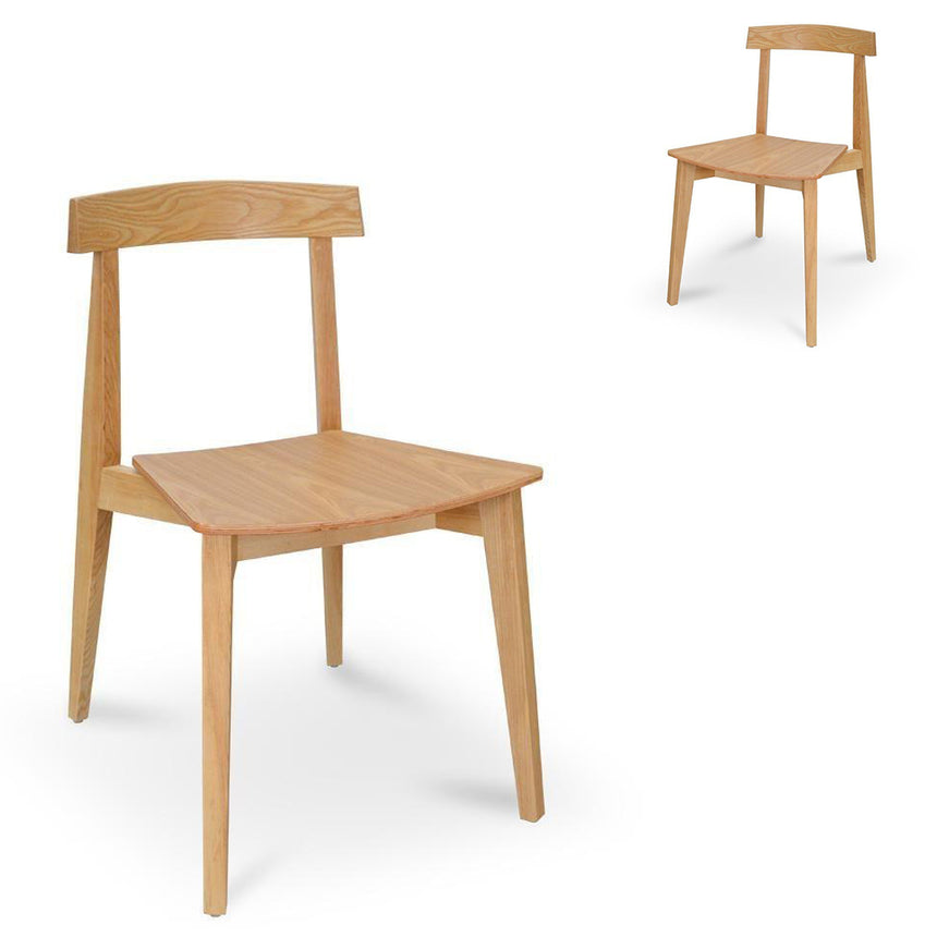 CDC810-DR Dining Chair - Natural (Set of 2)
