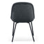Ex Display - CDC8166-FH Fabric Dining Chair - Charcaol Grey