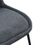 Ex Display - CDC8166-FH Fabric Dining Chair - Charcaol Grey