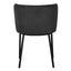 CDC8168-FH Fabric Dining Chair - Charcoal Grey (Set of 2)