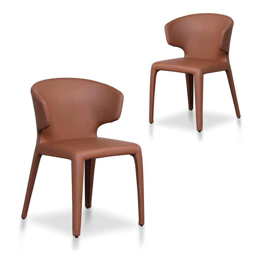 CDC10182-SD Natural Dining Chair - Beige (Set of 2)