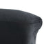CDC8494-BS Black Velvet Dining Chair - Golden Base