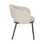 CDC8603-FH Black Dining Chair - Clay Grey