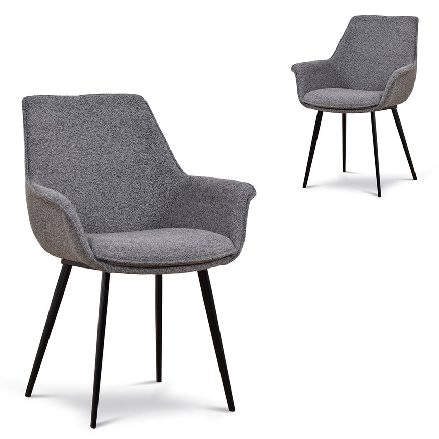 CDC10182-SD Natural Dining Chair - Beige (Set of 2)