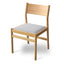CDC8770-MAx2 Mirit Natural Dining Chair - Moon Grey(Set of 2)