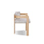 CDC8772-MA Natural Ash Dining Chair - Stone Beige (Set of 2)